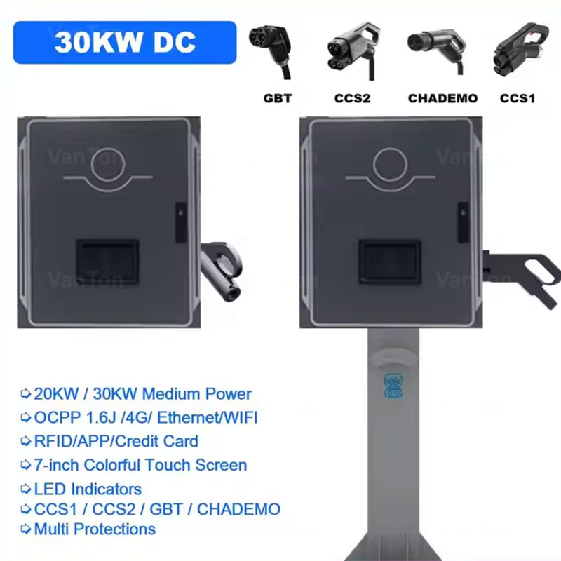 30 kW Mobile DC EV -laddningsstation