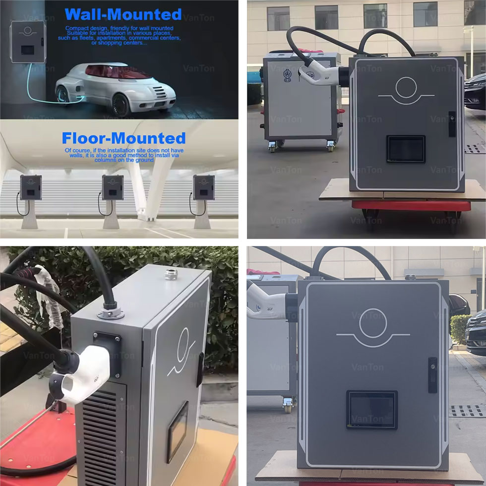 30KW Mobile DC EV Charging Station
