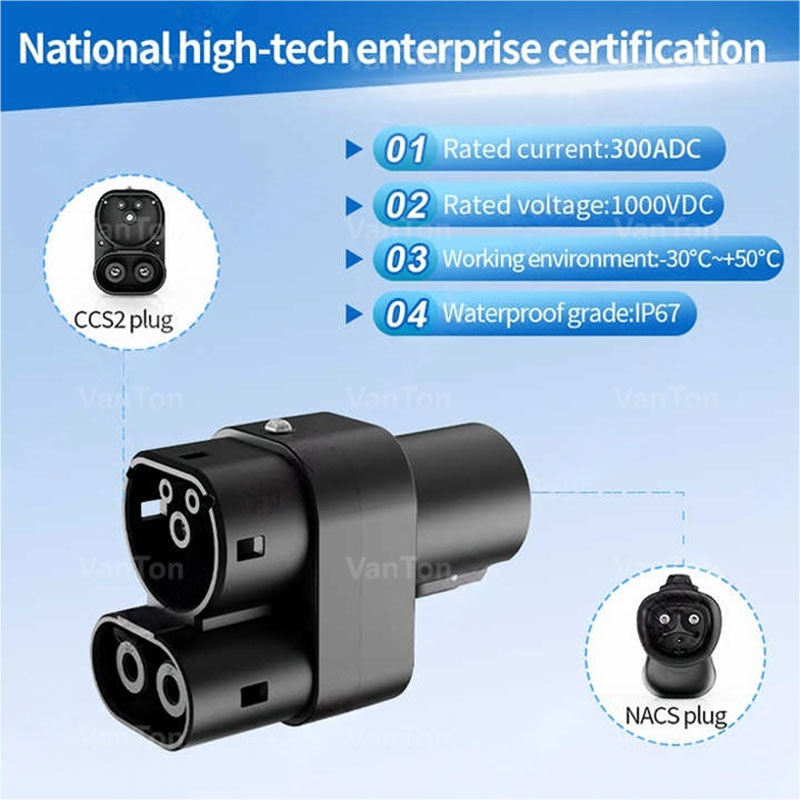 NACS to CCS2 Adapter